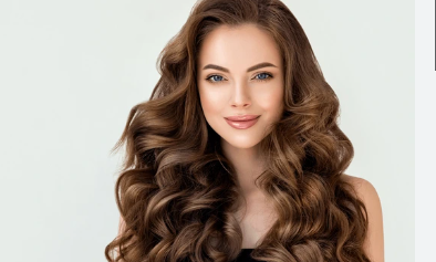 One particularly striking mix is brown wavy hair and blue eyes.