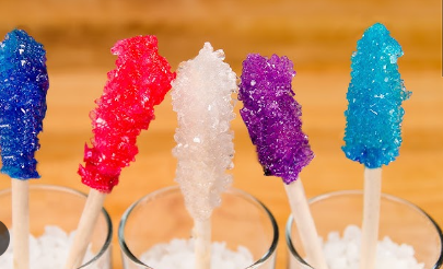 Glowing wedding rings Candy Crystal